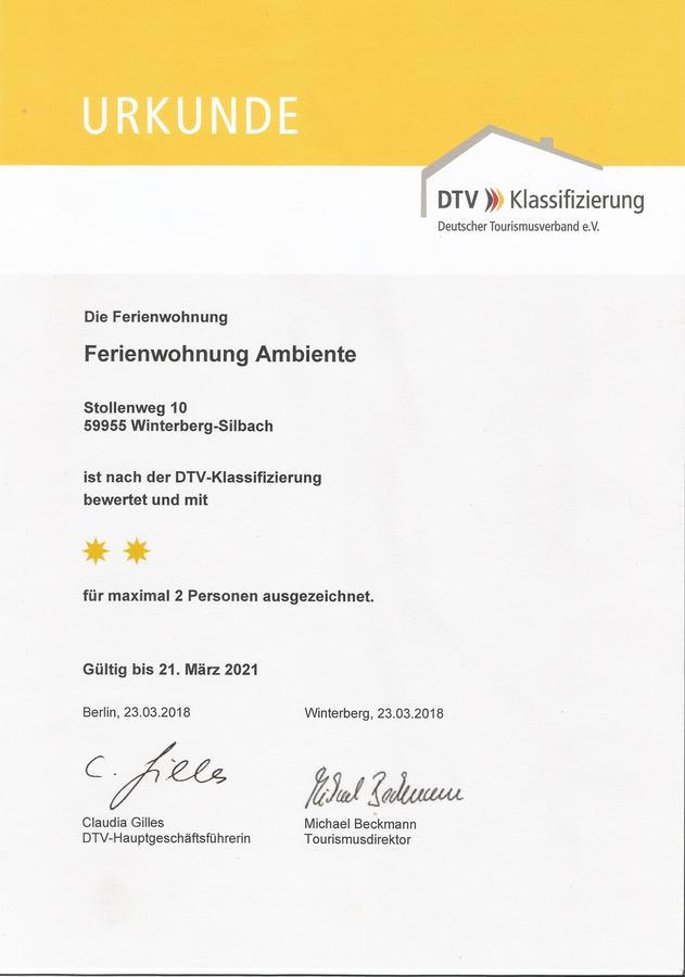 Ferienwohnung Ambiente Winterberg Eksteriør billede